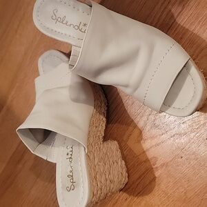 Splendid wedge platform sandals